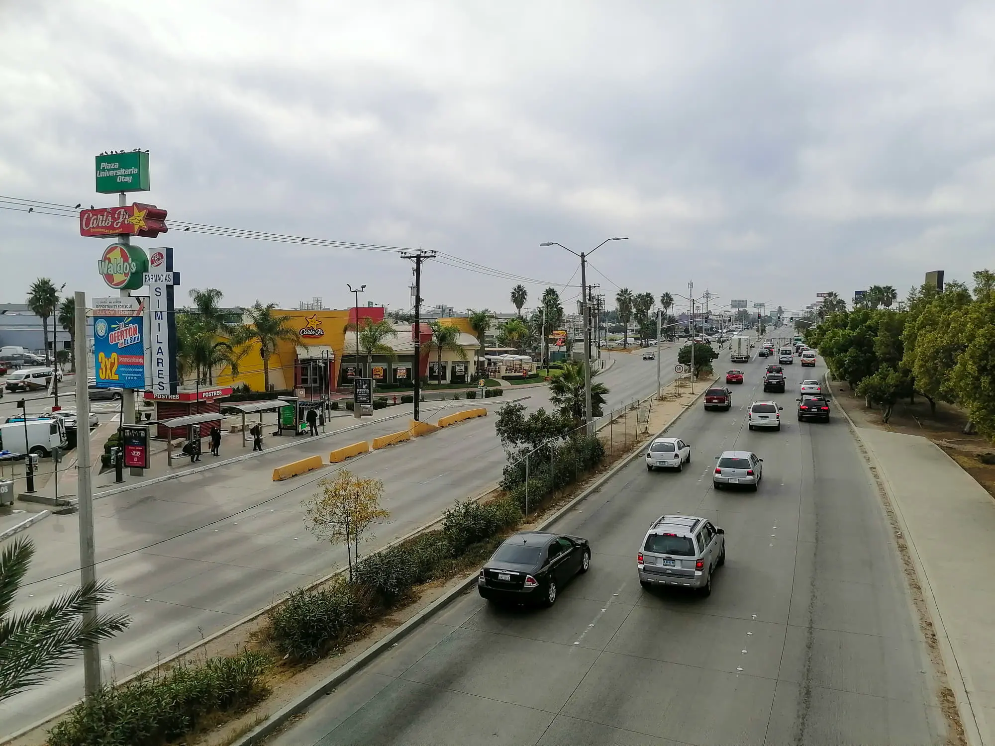 Fuertes vientos y bajas temperaturas en Baja California