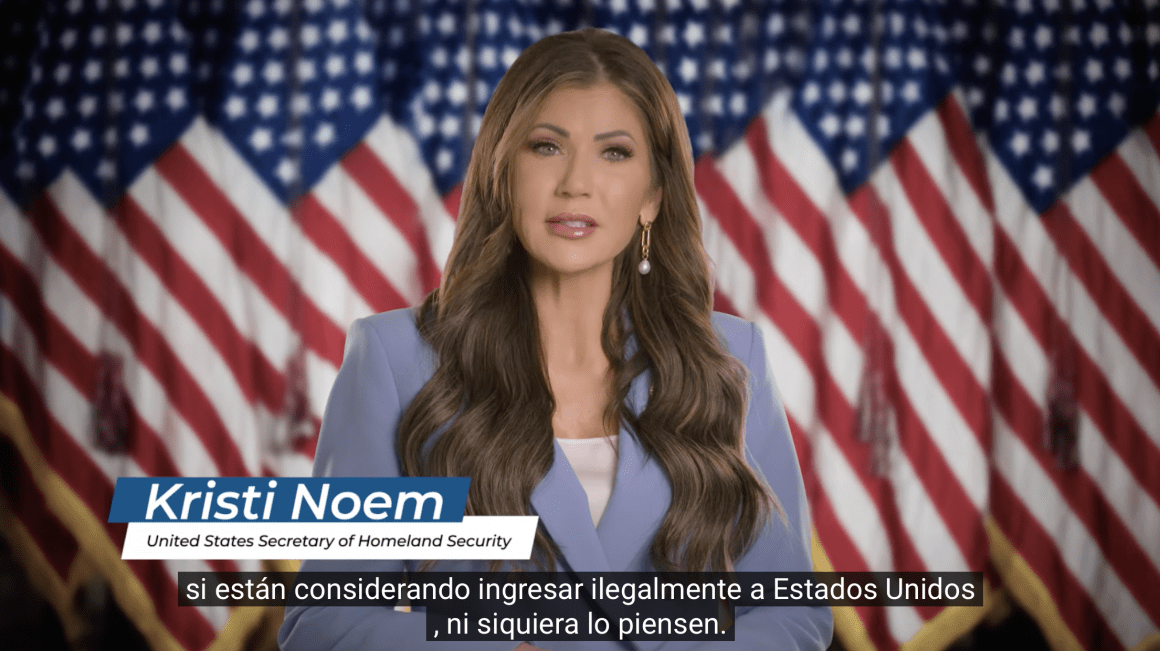 Propaganda antiinmigrante en México: Sheinbaum frena campaña de EU
