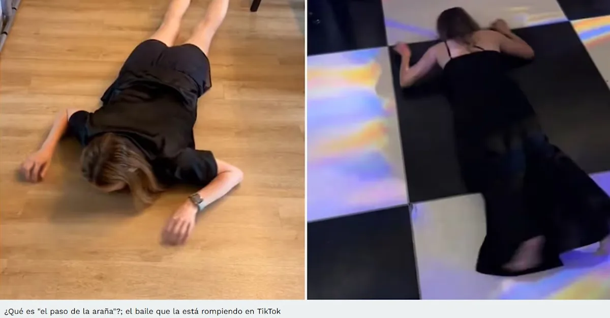 El “paso de la araña”: la inesperada sensación viral de TikTok y las bodas