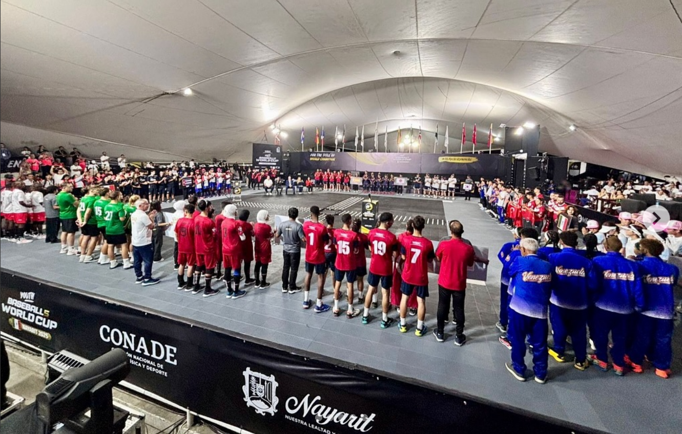 Nayarit Recibe la Copa Mundial de Baseball5 Juvenil WBSC 2025