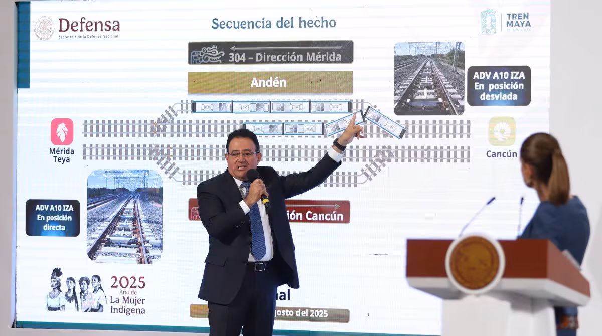 Tren Maya: Director descarta hackeo y falla humana en el incidente de Izamal
