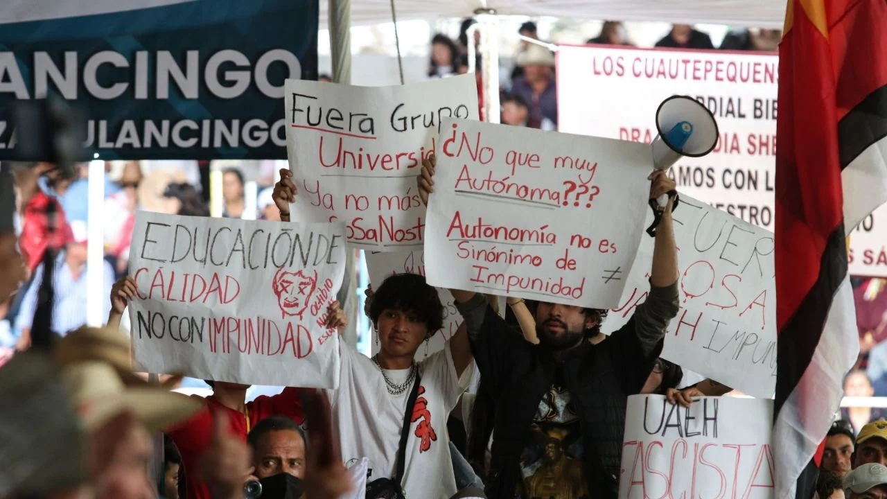 Discurso interrumpido a Sheinbaum en Hidalgo: Protestas y promesas