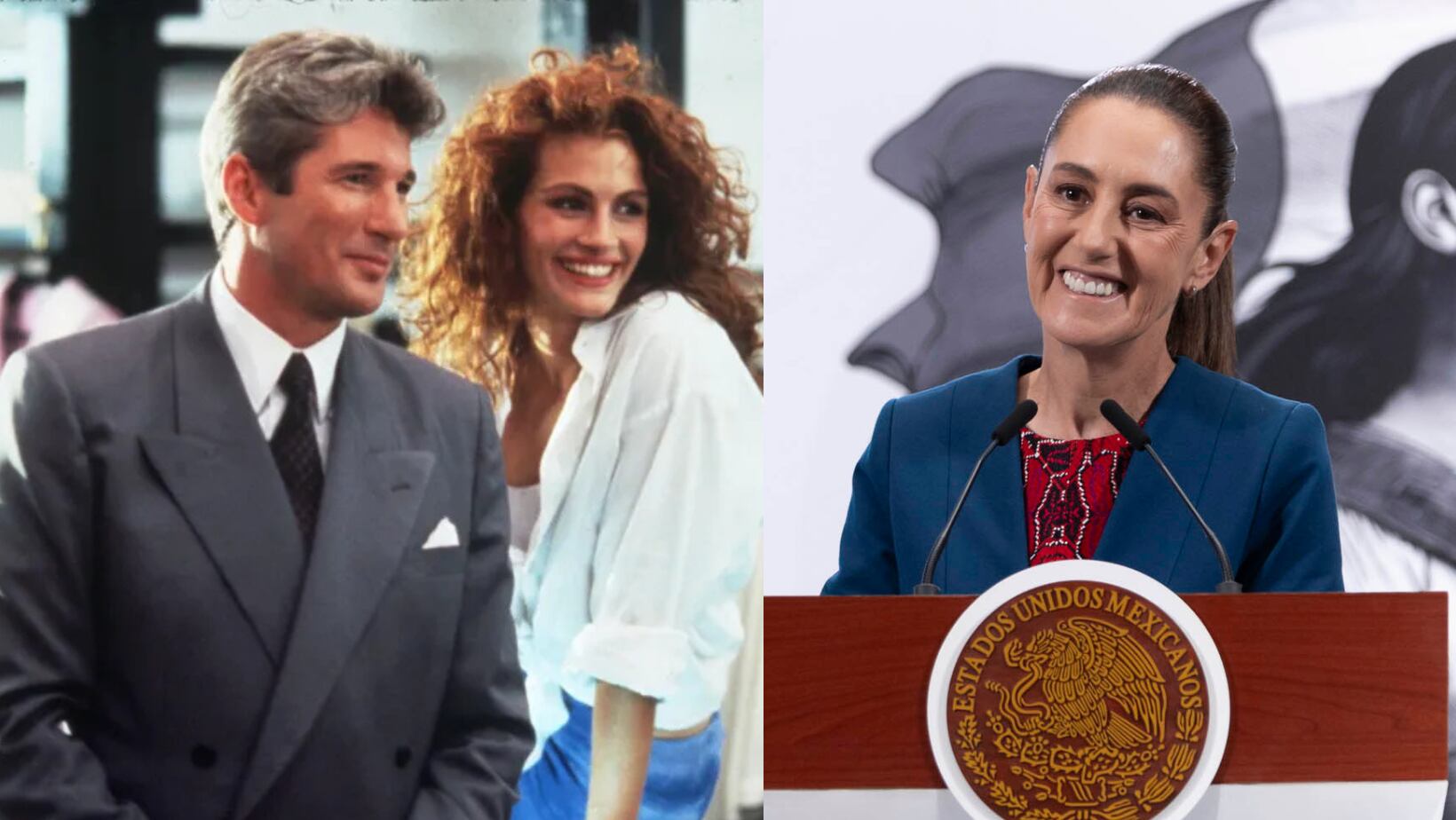 Richard Gere califica de “increíble” a Claudia Sheinbaum y lamenta a Donald Trump