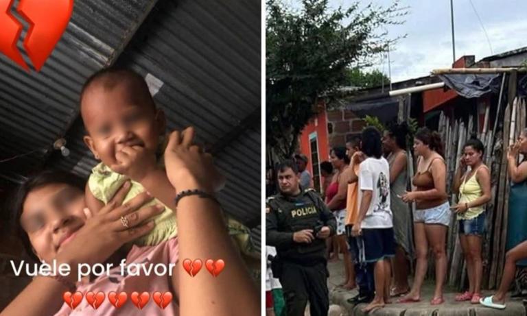 Trágico descuido: Bebé muere al cuidado de niña de 5 años en Colombia
