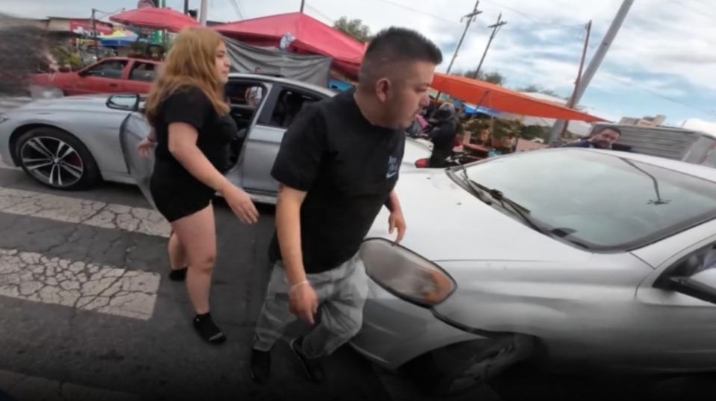 Video viral: Conductor agresivo de BMW ataca a familia en CDMX