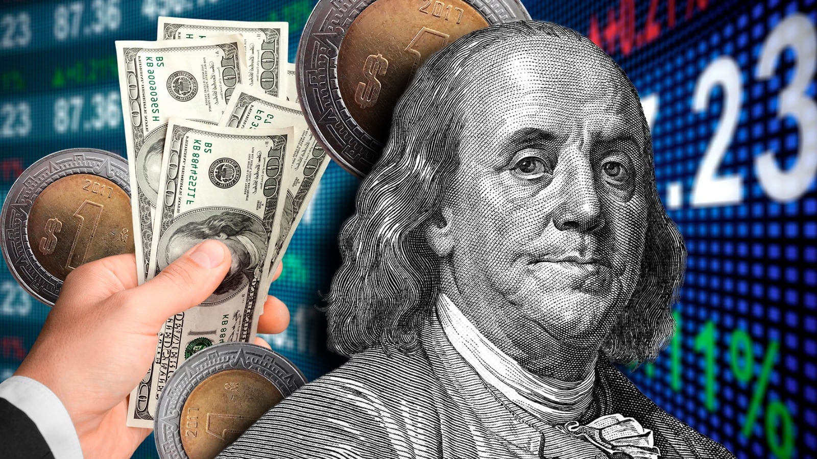 Dólar vs. Peso mexicano: Cotización actual y claves de su retroceso