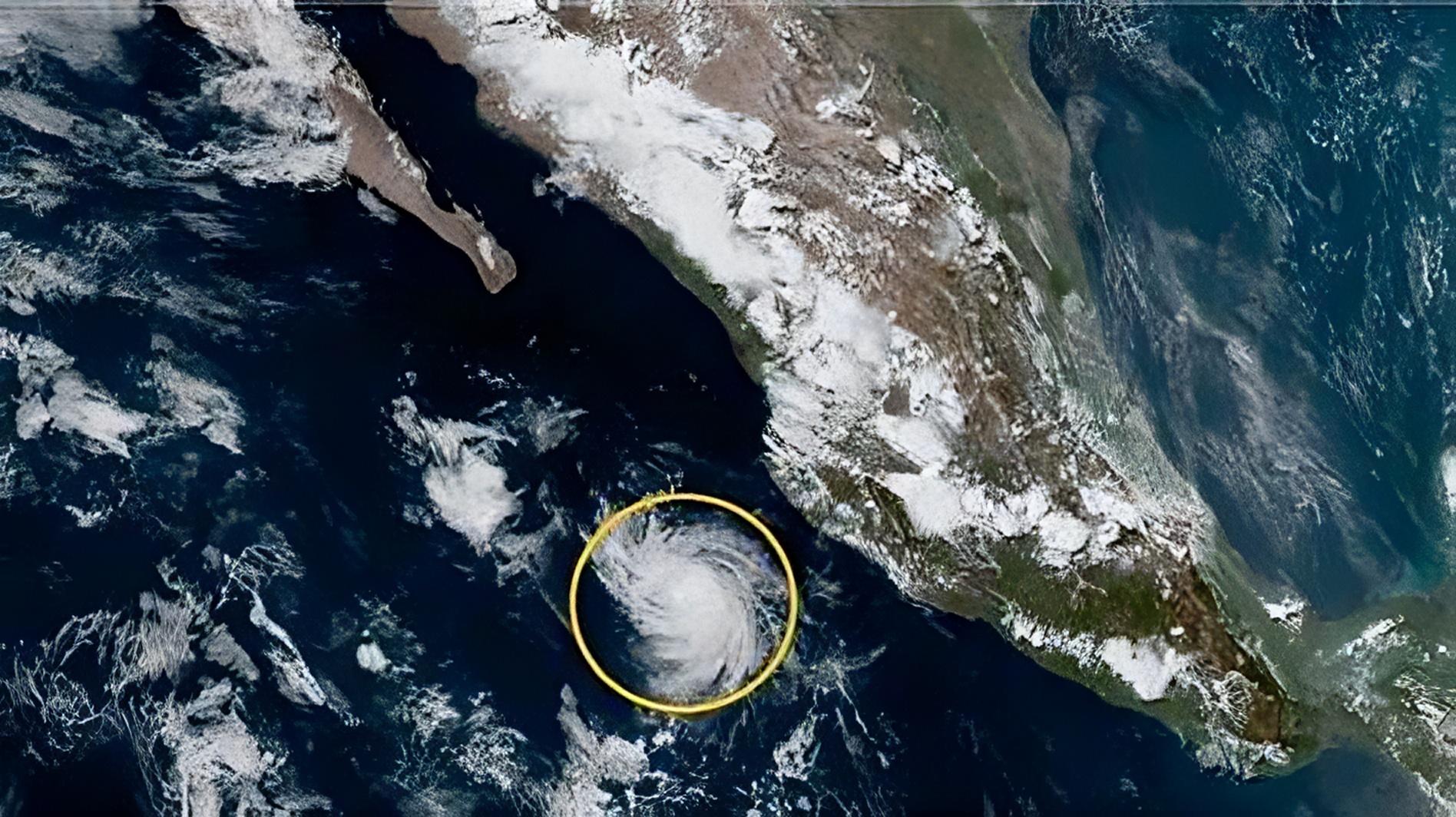 Tormenta tropical Dalila golpea 5 estados con lluvias y viento fuerte