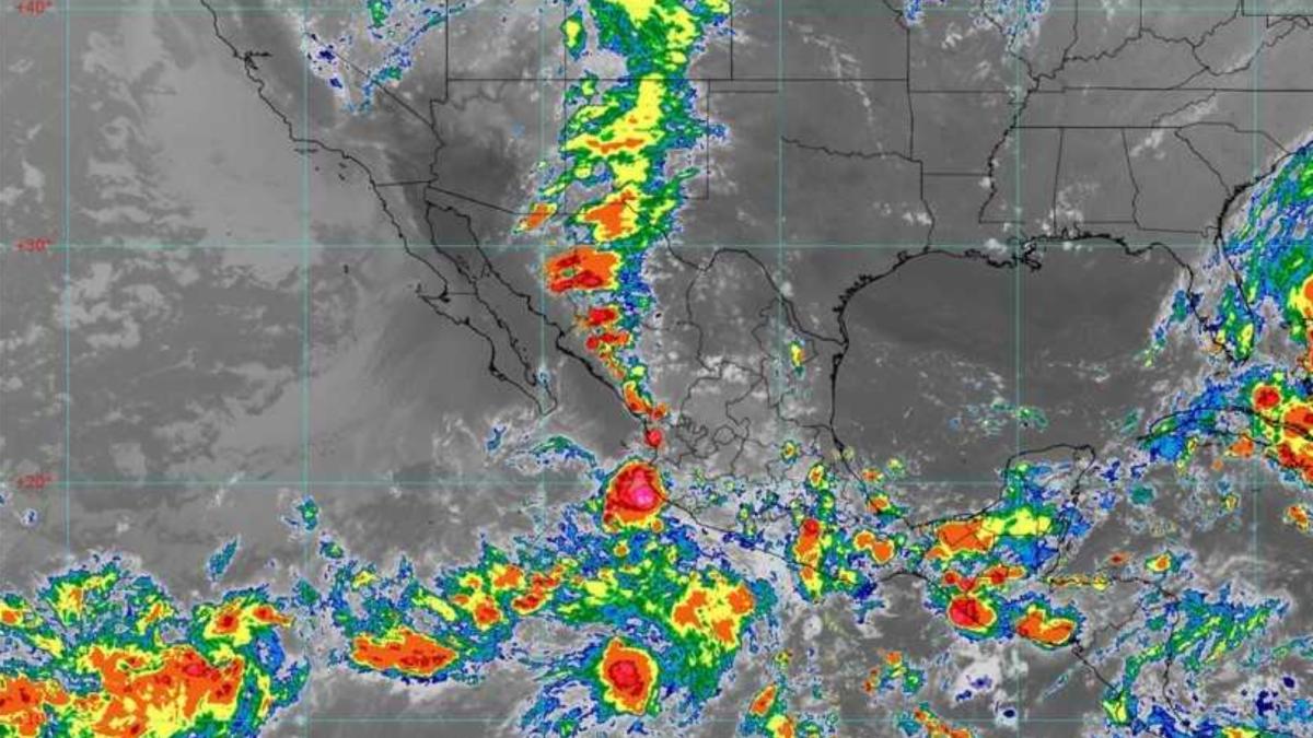 Depresión tropical Mario: Trayectoria, afectaciones y su debilitamiento en México