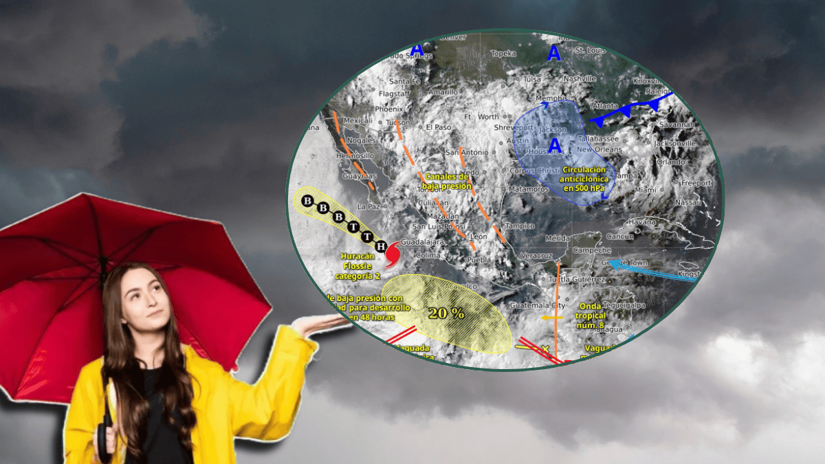 Vigilancia de la tormenta tropical Flossie y sistemas activos