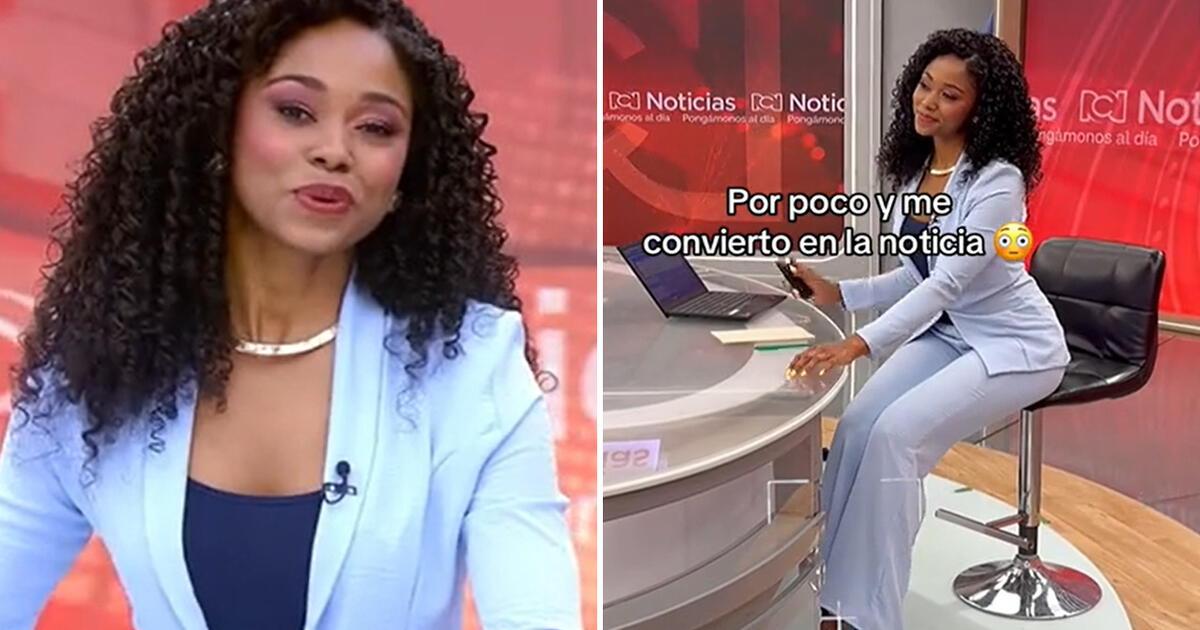 Rossy Lemos: ¡Silla traicionera! Conductora reacciona con sentadilla viral