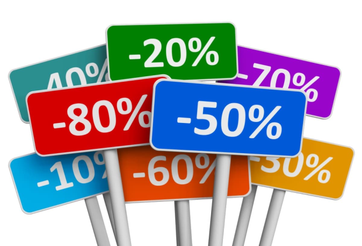 Cómo sacar el porcentaje de descuento y no caer en trampas de precios