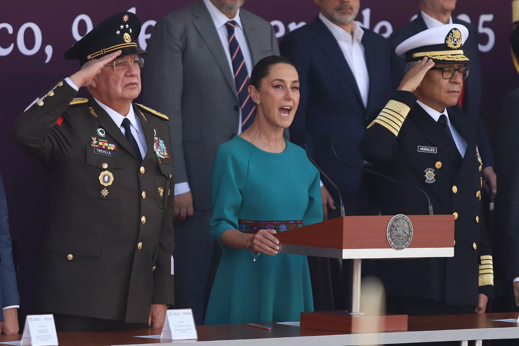La inédita lealtad de las fuerzas armadas a Sheinbaum en el 115 aniversario