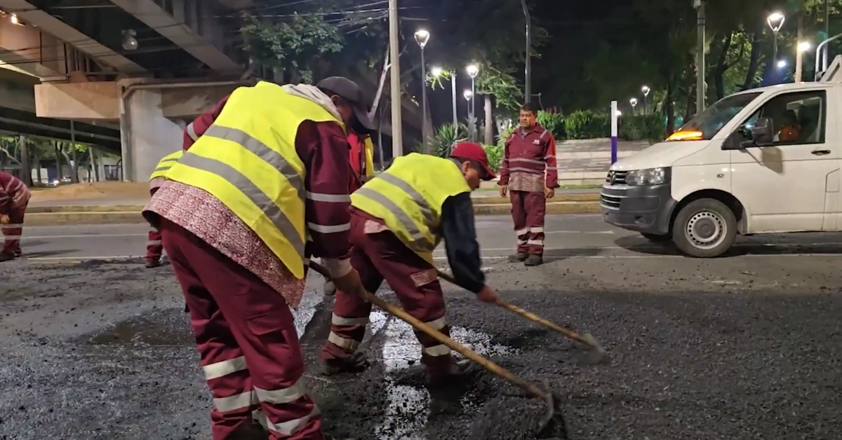 CDMX anuncia histórica inversión de 250 millones para repavimentar vialidades