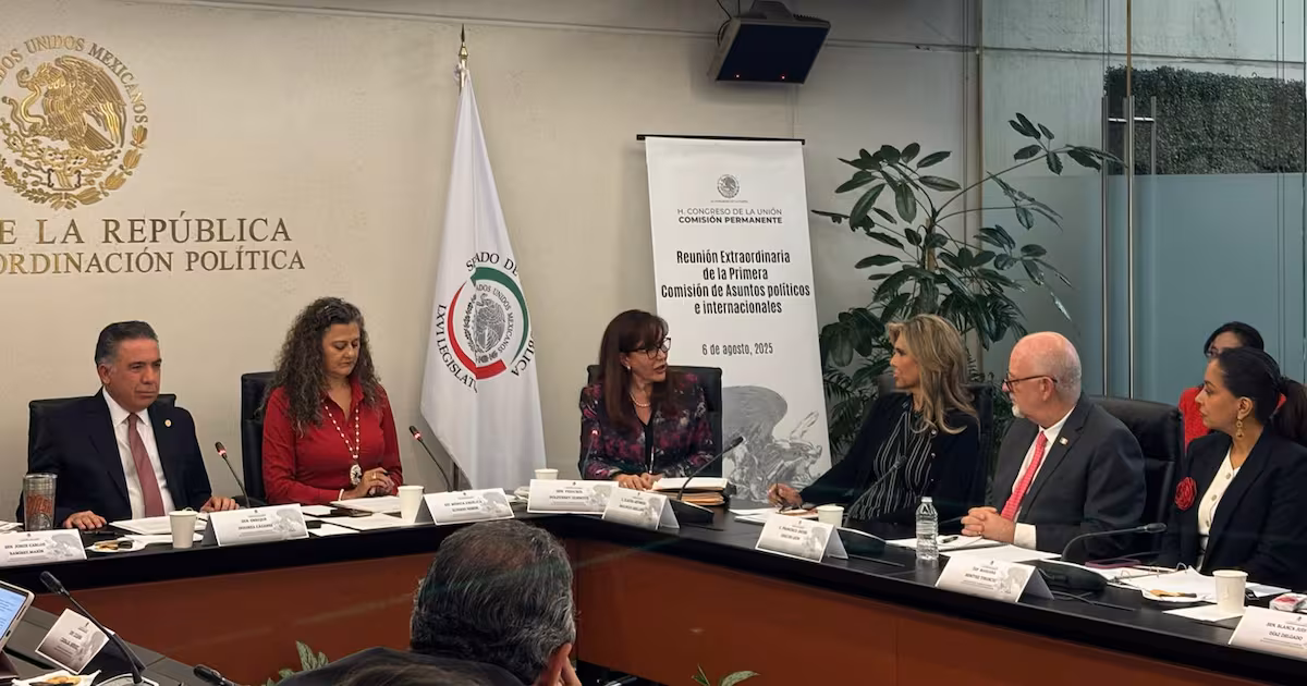 Comisión Permanente aprueba a Claudia Pavlovich como embajadora en Panamá