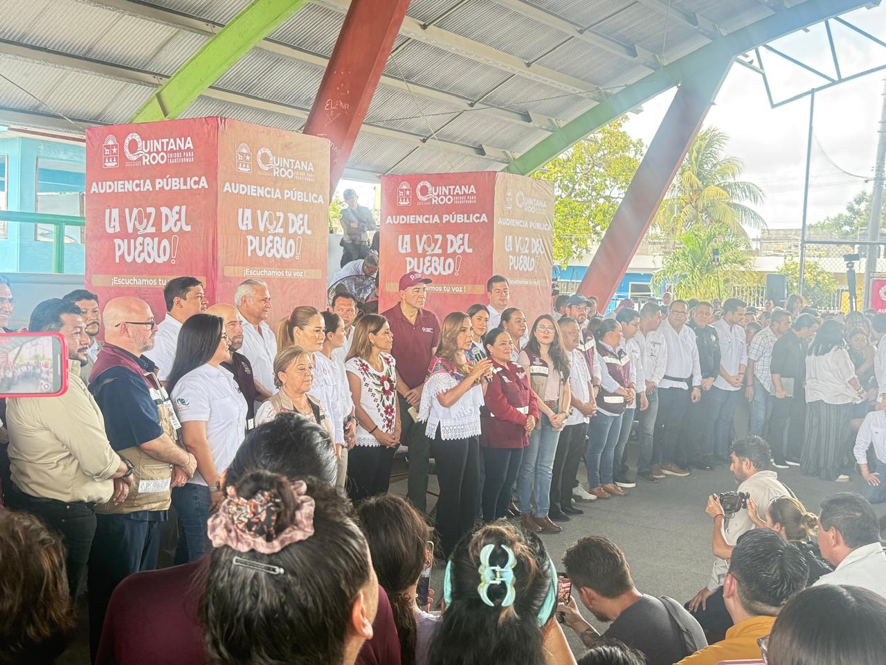 Mara Lezama escucha a Cancún: más de 1,700 personas atendidas en la audiencia pública “La Voz del Pueblo”