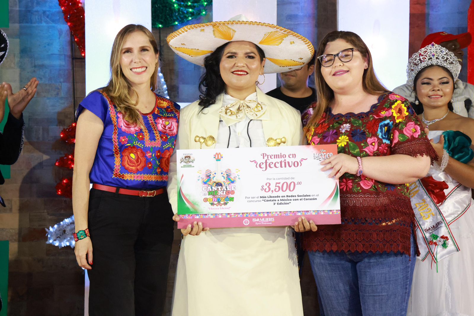 Isla Mujeres celebra con “Cántale a México con el Corazón”