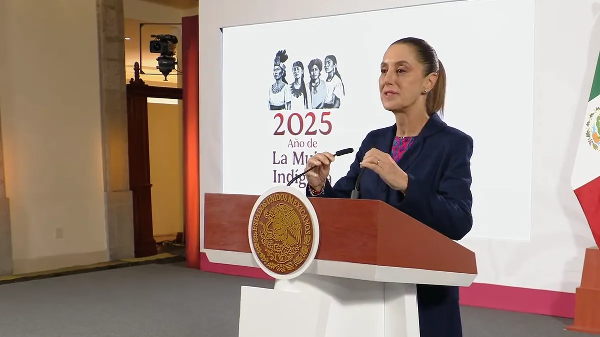 Claudia Sheinbaum destaca avance en seguridad en México