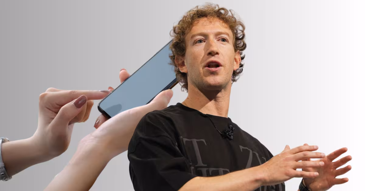 La próxima década sin celulares: la apuesta futurista de Mark Zuckerberg