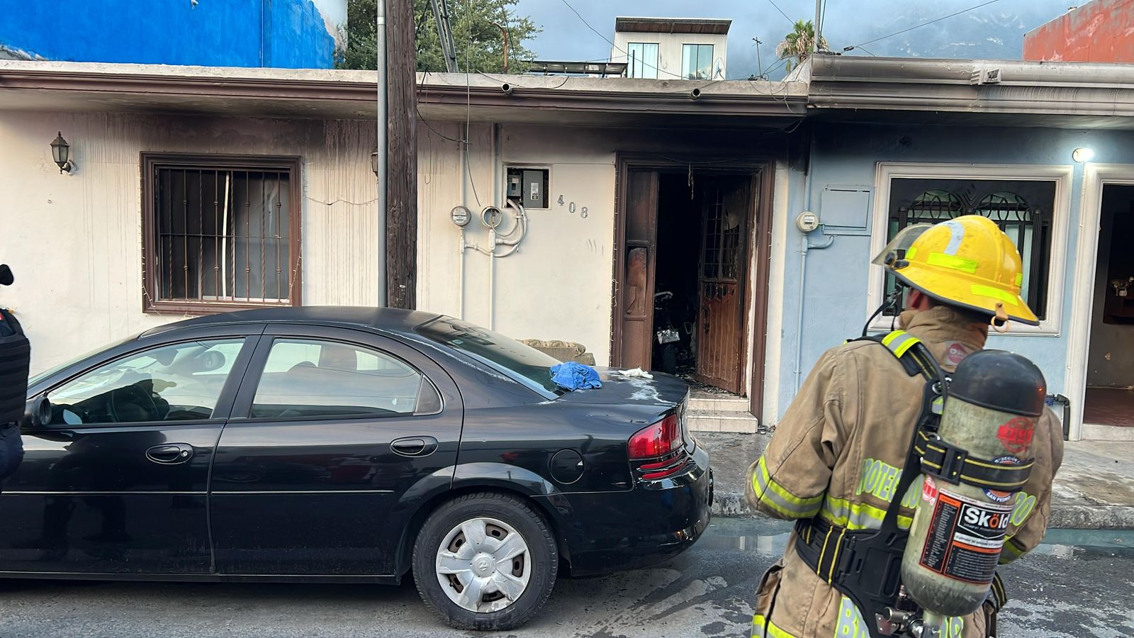 Trágico incendio en San Pedro deja dos menores fallecidas
