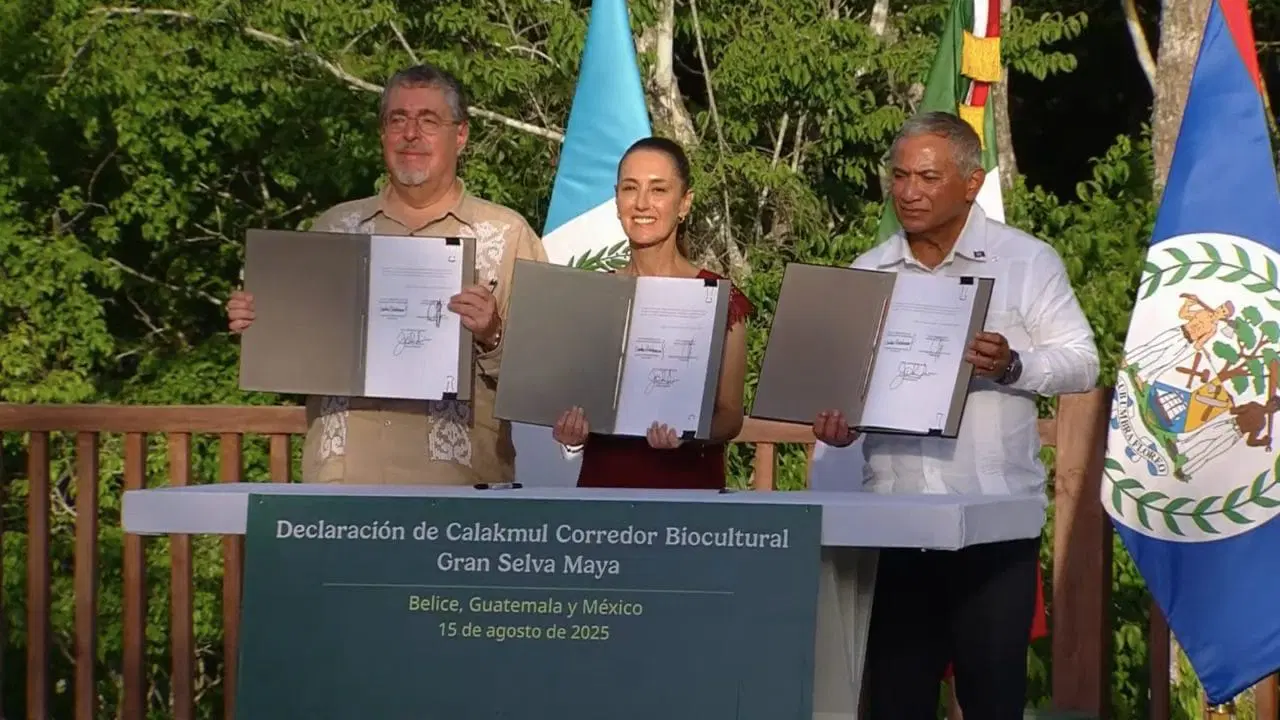 México, Guatemala y Belice unen fuerzas para proteger la gran selva maya