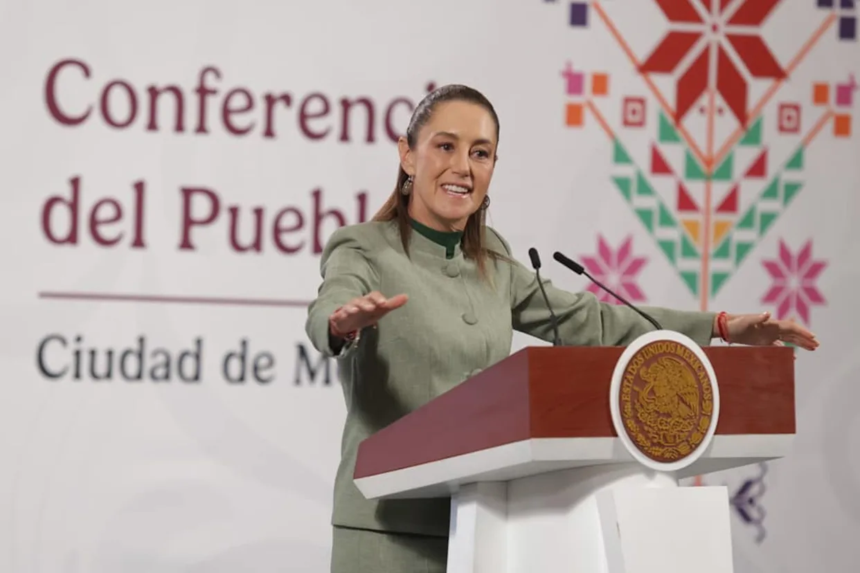 Sheinbaum expone la estrategia de diálogo frente a manifestaciones en México