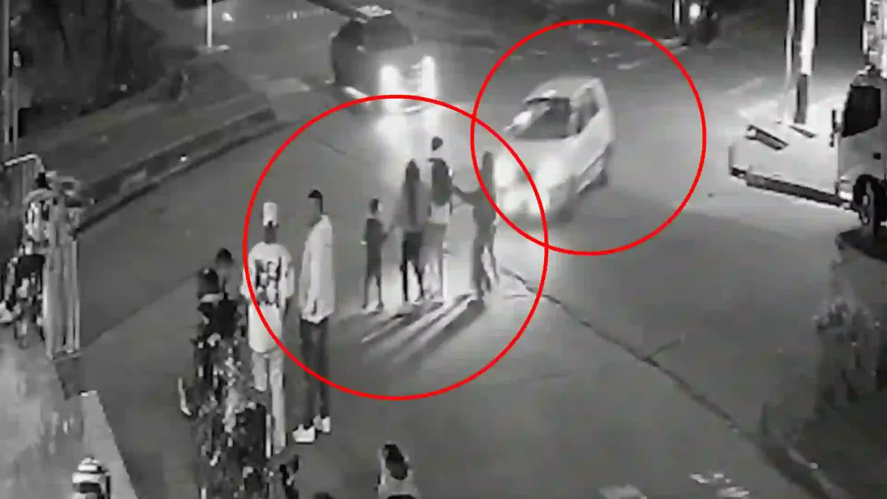 Taxista ebrio arrolla a 11 en Bogotá: Dos menores luchan entre la vida y la muerte