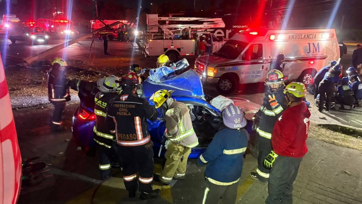 Tragedia en los arrancones de la Vía Atlixcayotl: dos muertos y herida grave