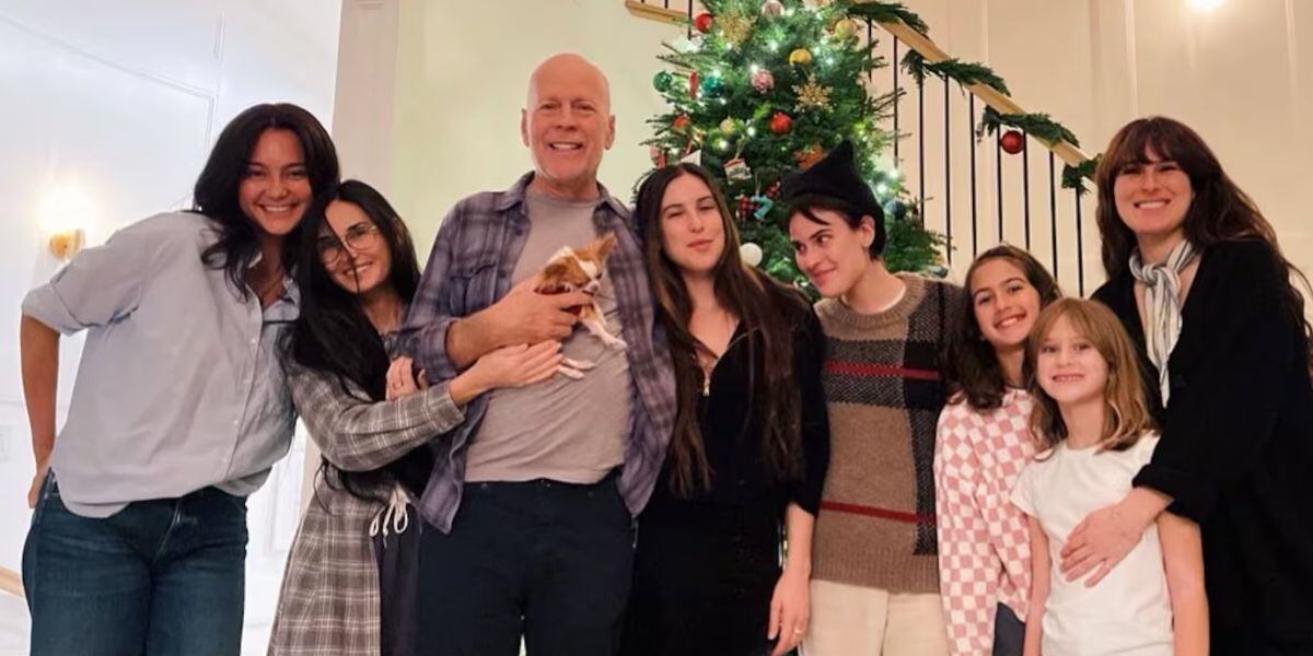 La familia de Bruce Willis se prepara para una dolorosa “última Navidad”