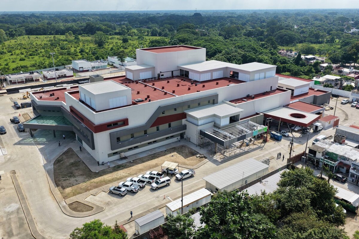 Hospital de Cárdenas Tabasco: la presidenta define fecha de entrega