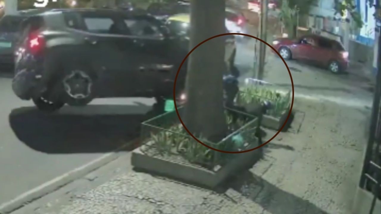 Ladrones arrollados en Río tras intento de asalto a conductora