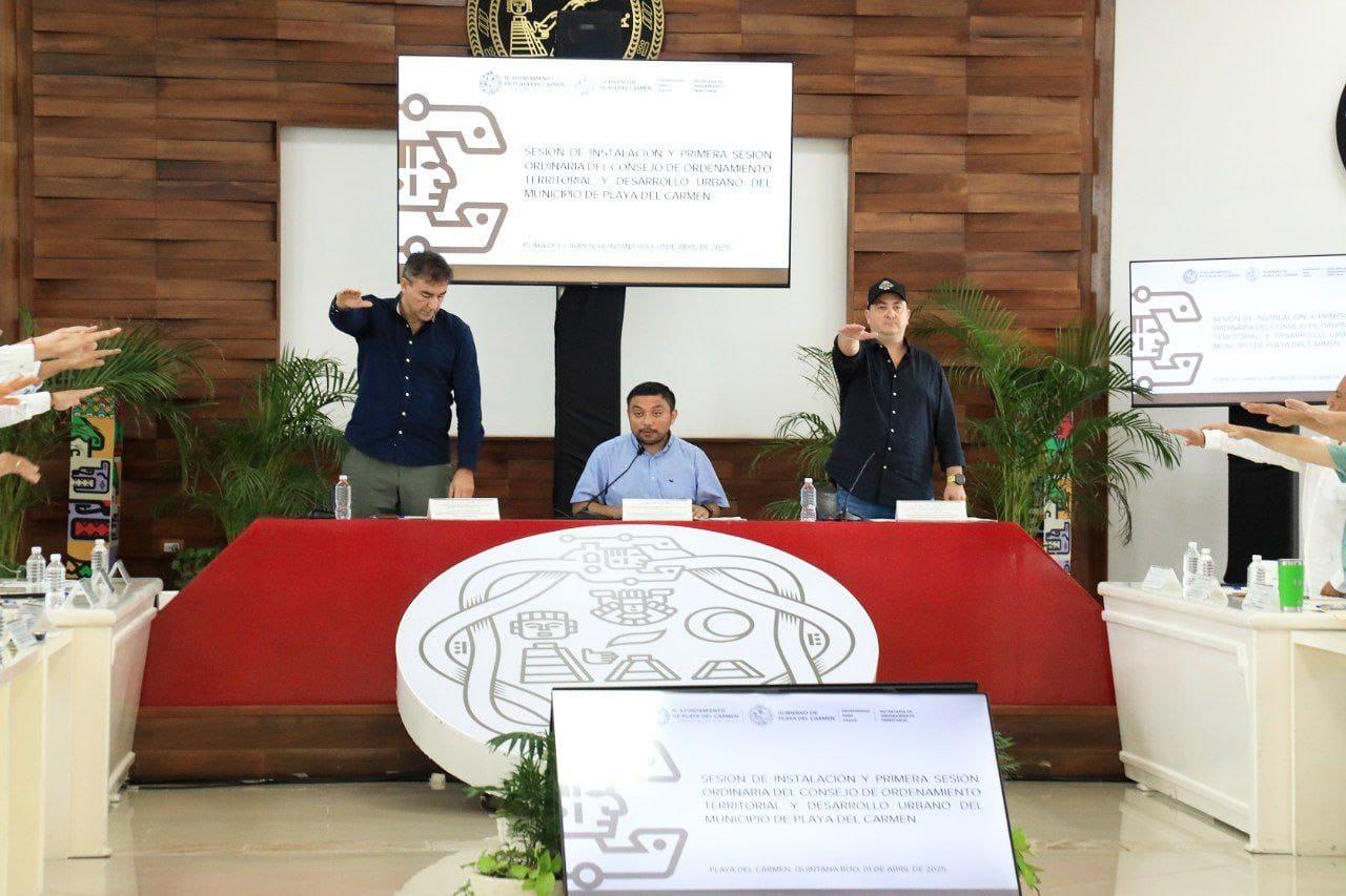 Toman protesta al Consejo Municipal de Ordenamiento Territorial de Playa del Carmen