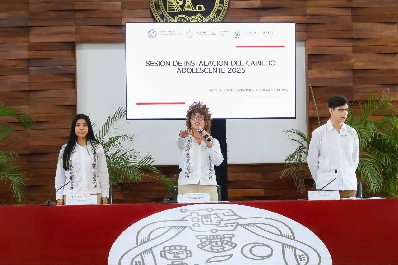 Playa del Carmen impulsa la voz juvenil con su cabildo adolescente 2025