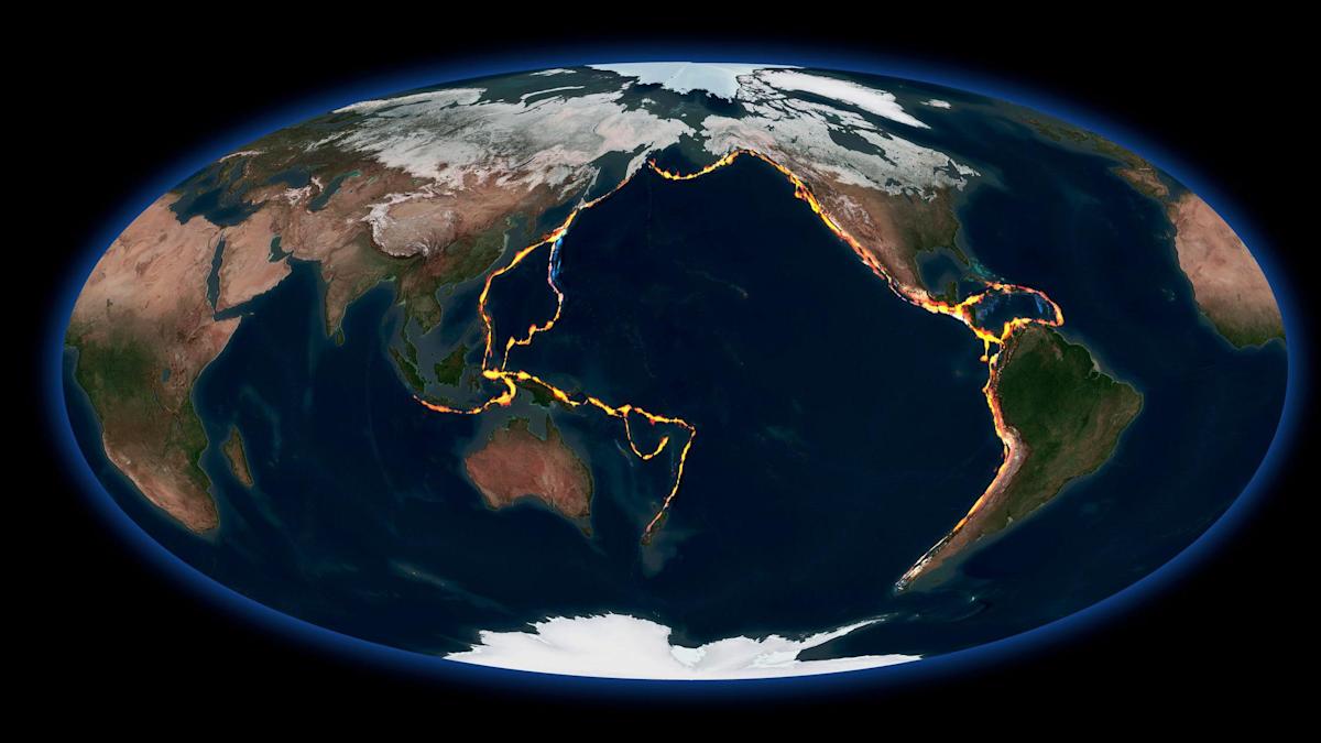El Cinturón de Fuego del Pacífico: La zona más inestable de la tierra