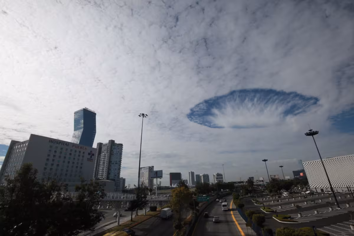 El misterio del agujero en el cielo de Puebla: La explicación científica de la nube Cavum