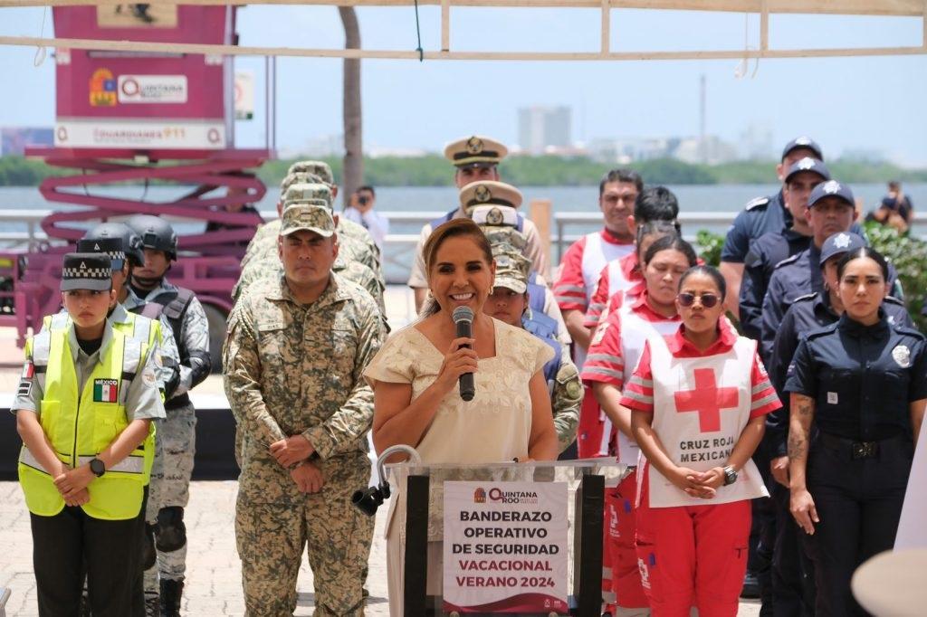 Refuerzan seguridad para turistas en Quintana Roo ante ciclones