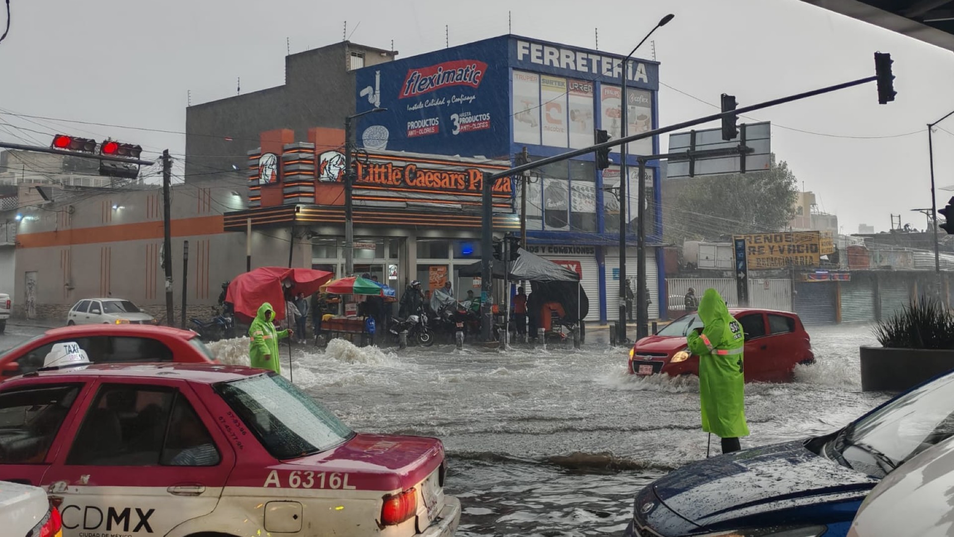 Tormenta de alerta roja Inicia hoy en CDMX y Edomex