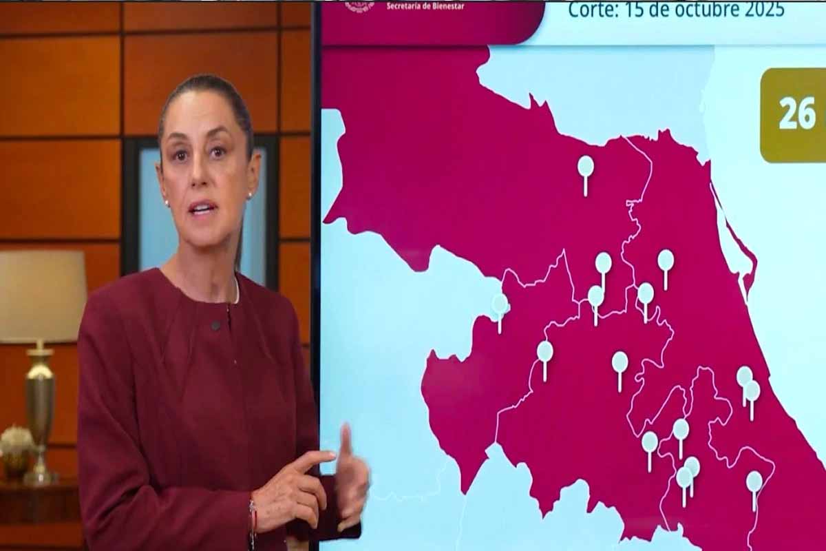 Claudia Sheinbaum informa sobre avances tras lluvias en cinco estados