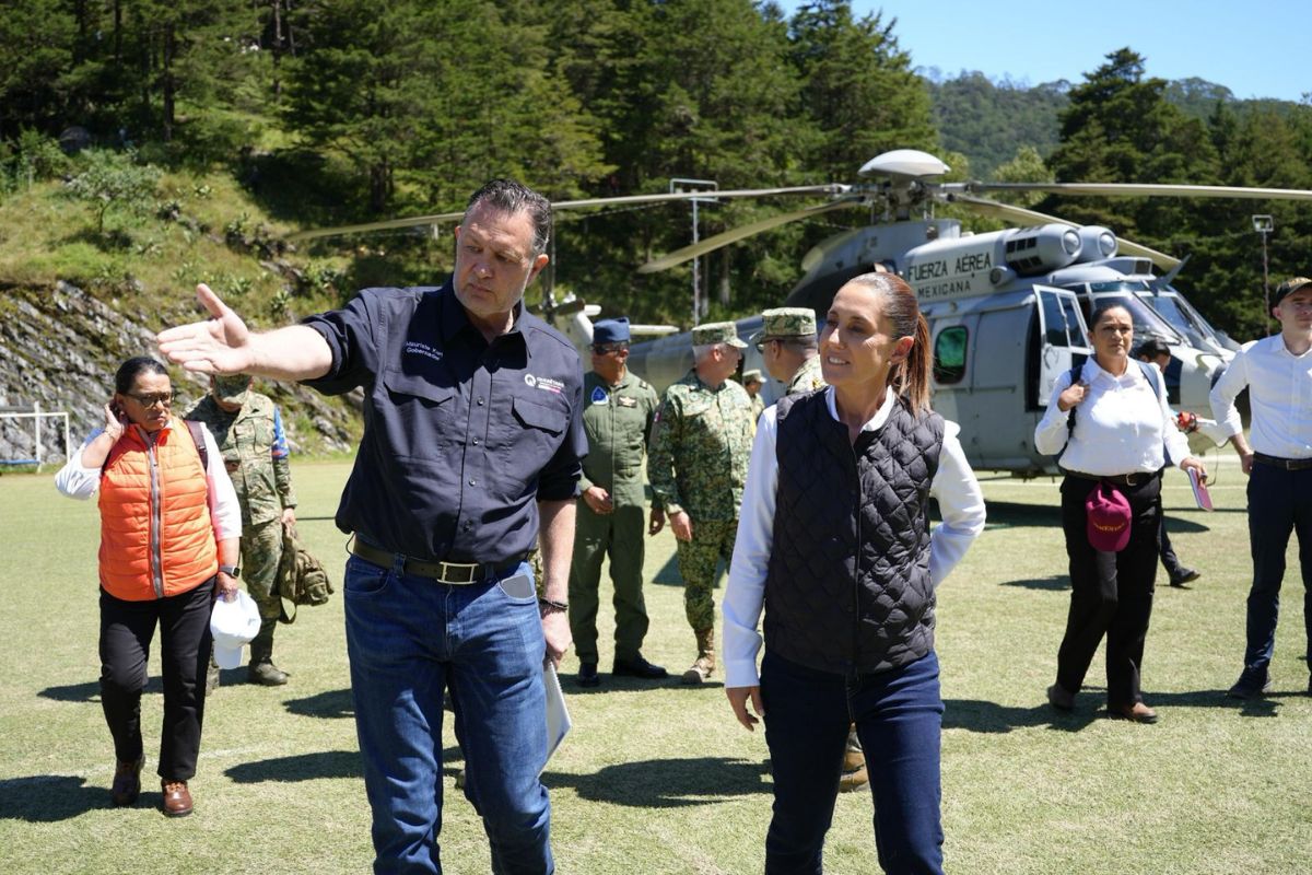Claudia Sheinbaum coordina acciones tras emergencias en el país