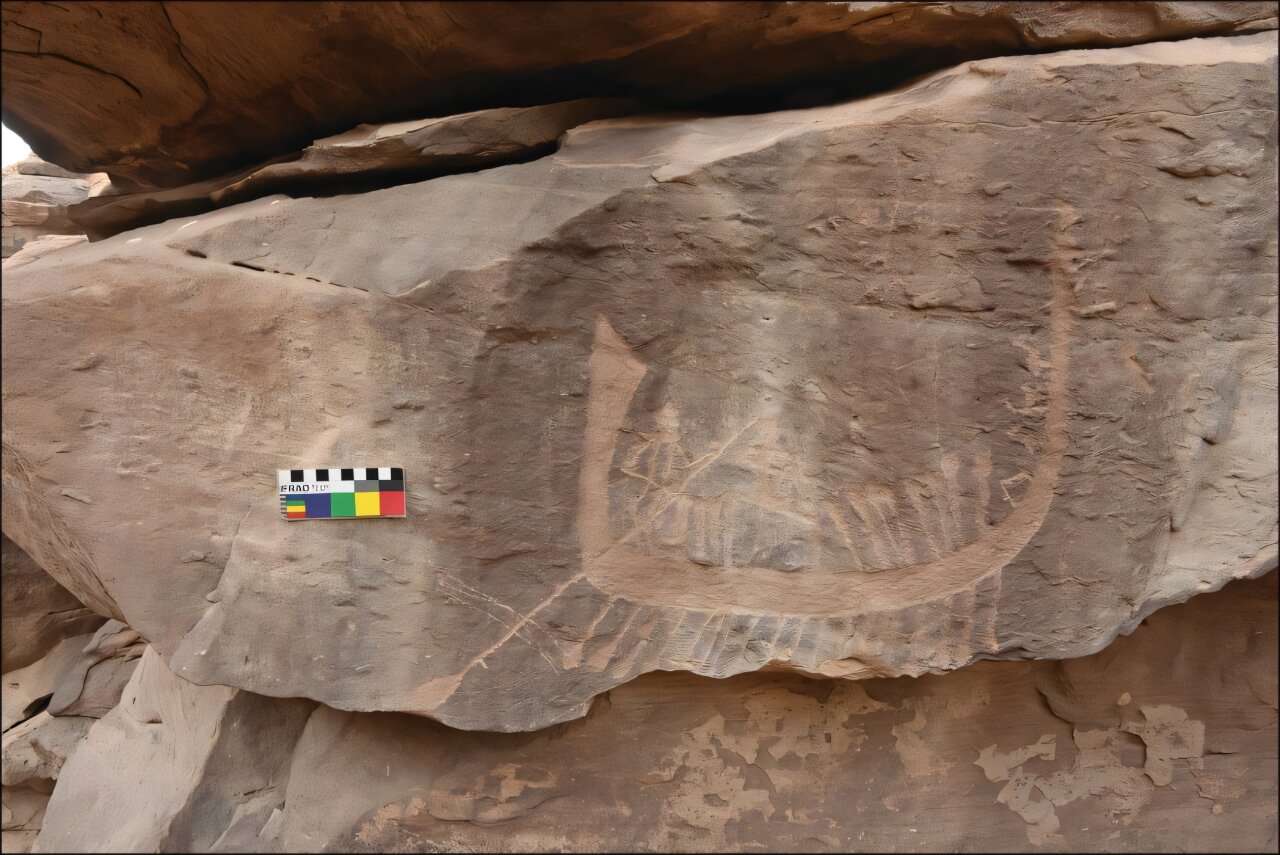 Arte rupestre en Asuán revela élites del estado egipcio