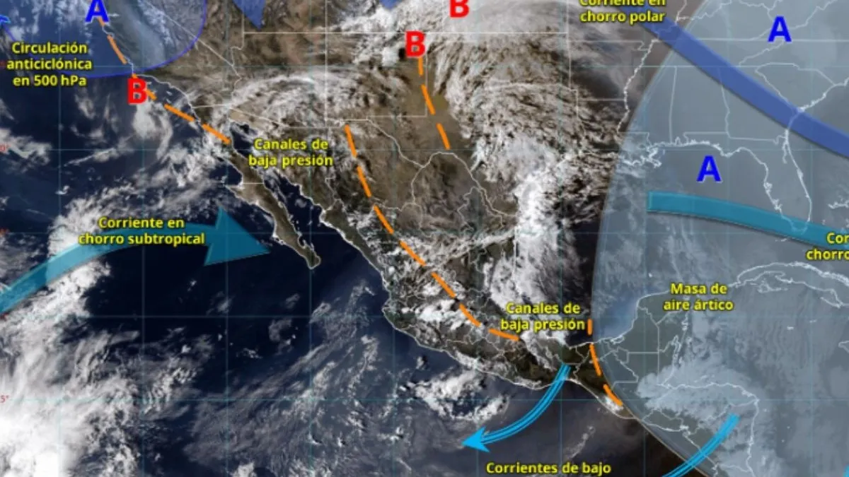 Pronóstico especial: Frente frío 33 y el impacto de los vientos en el norte