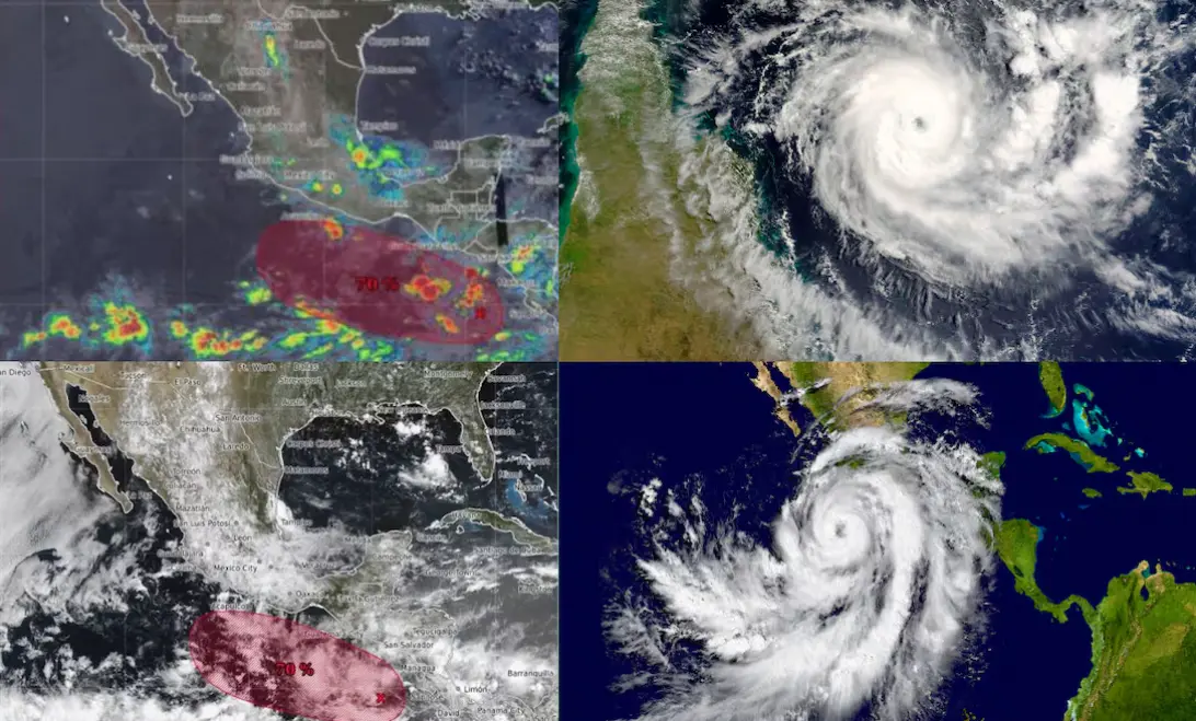 Flossie: ¿Huracán en 7 días? Su potencial ciclónico al 70%