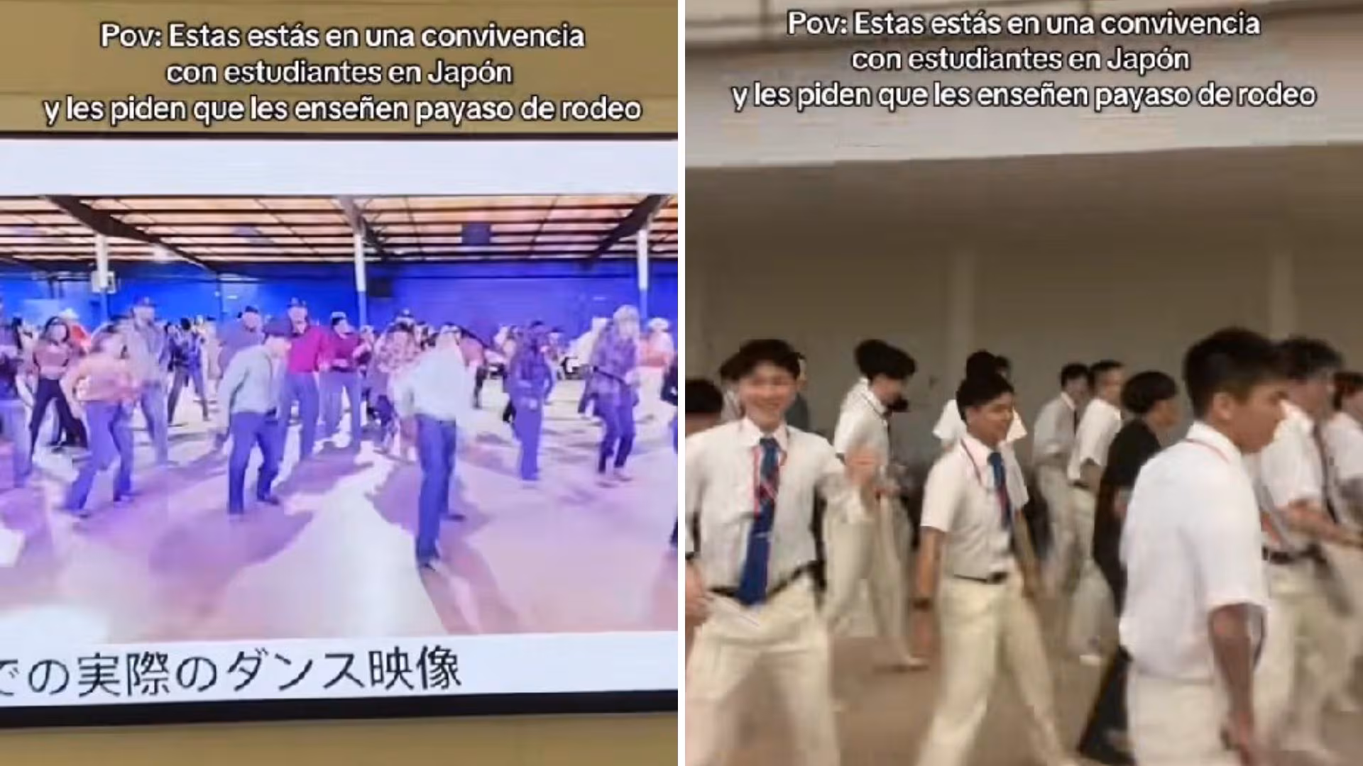 Mexicano enseña ‘payaso de rodeo’ a estudiantes japoneses y se viraliza