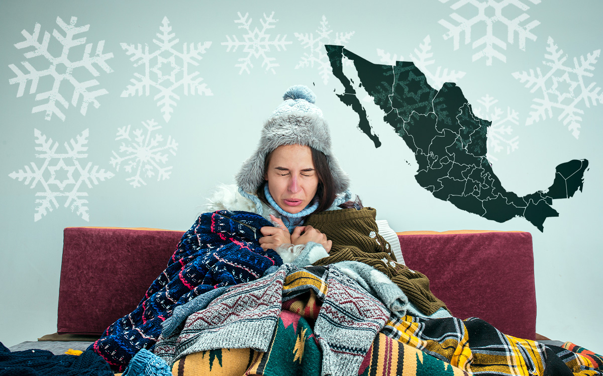 Heladas congelarán varios estados de México: Temperaturas de -5°C