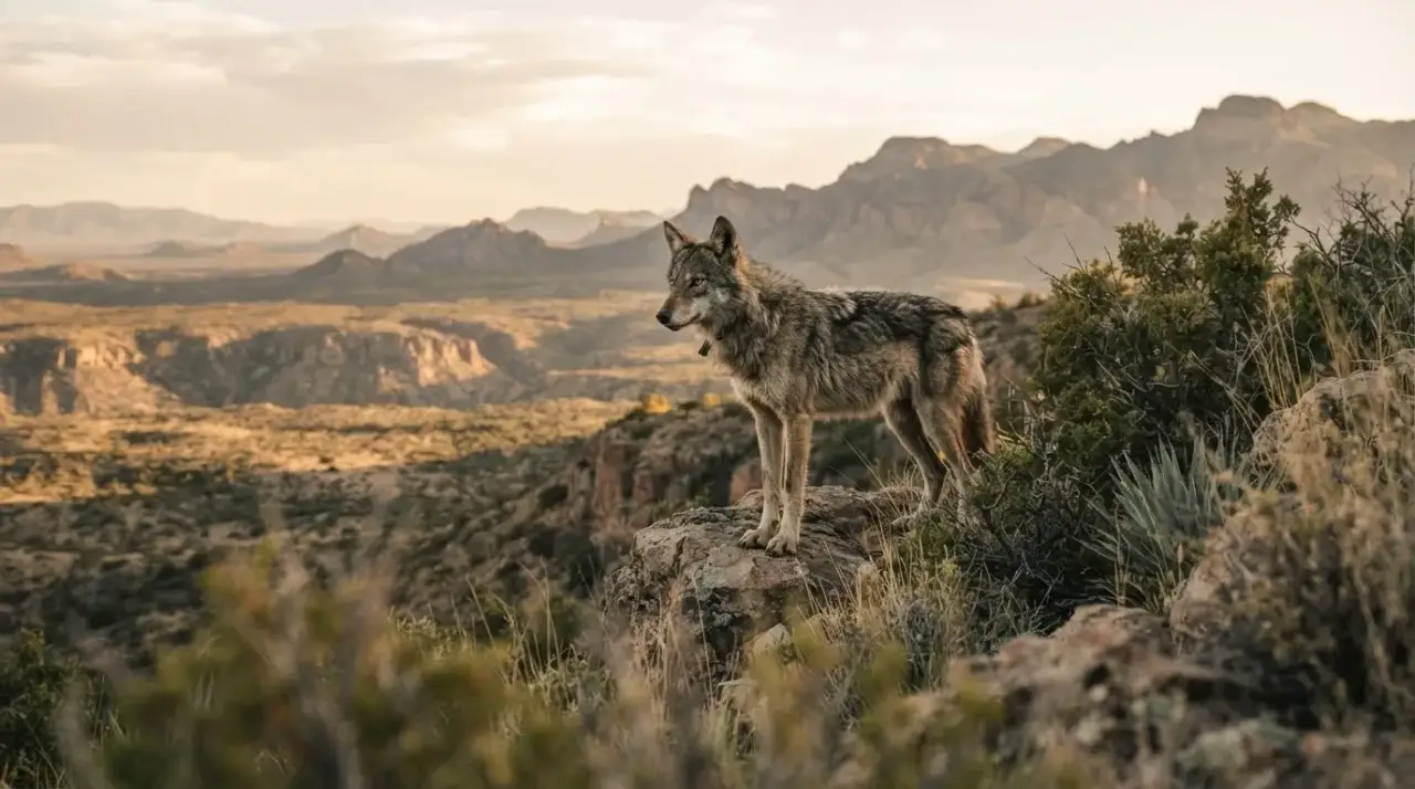 Claudia Sheinbaum exige coordinación con Estados Unidos para el lobo mexicano