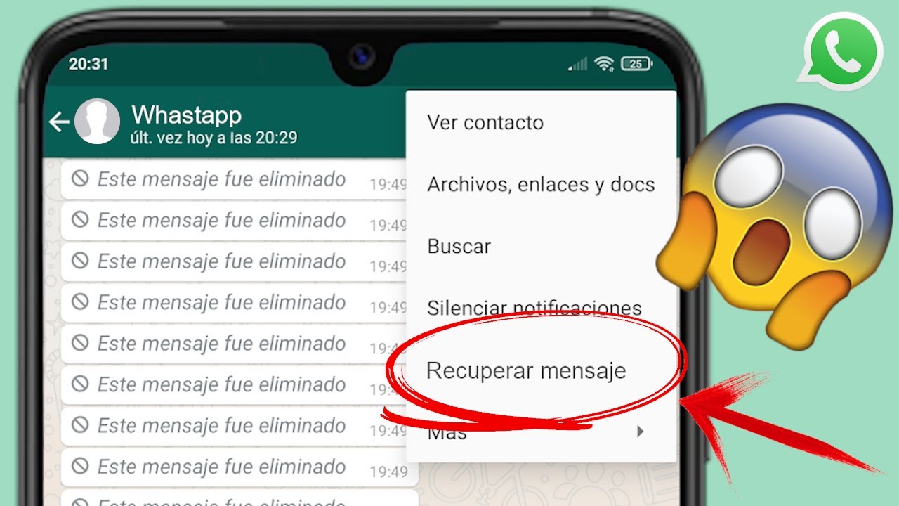 Recuperar mensajes eliminados de WhatsApp: Tutorial fácil
