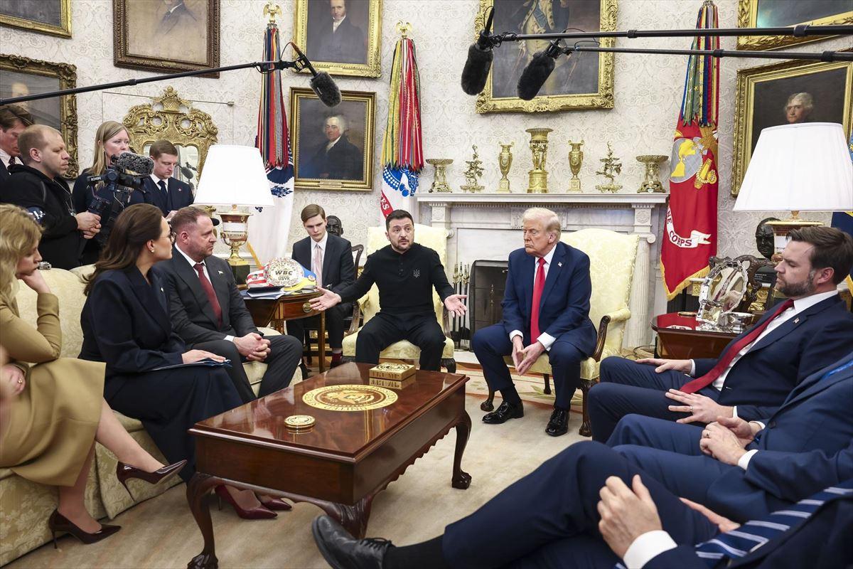 Tensión en el Despacho Oval: El Enfrentamiento entre Zelensky y Trump