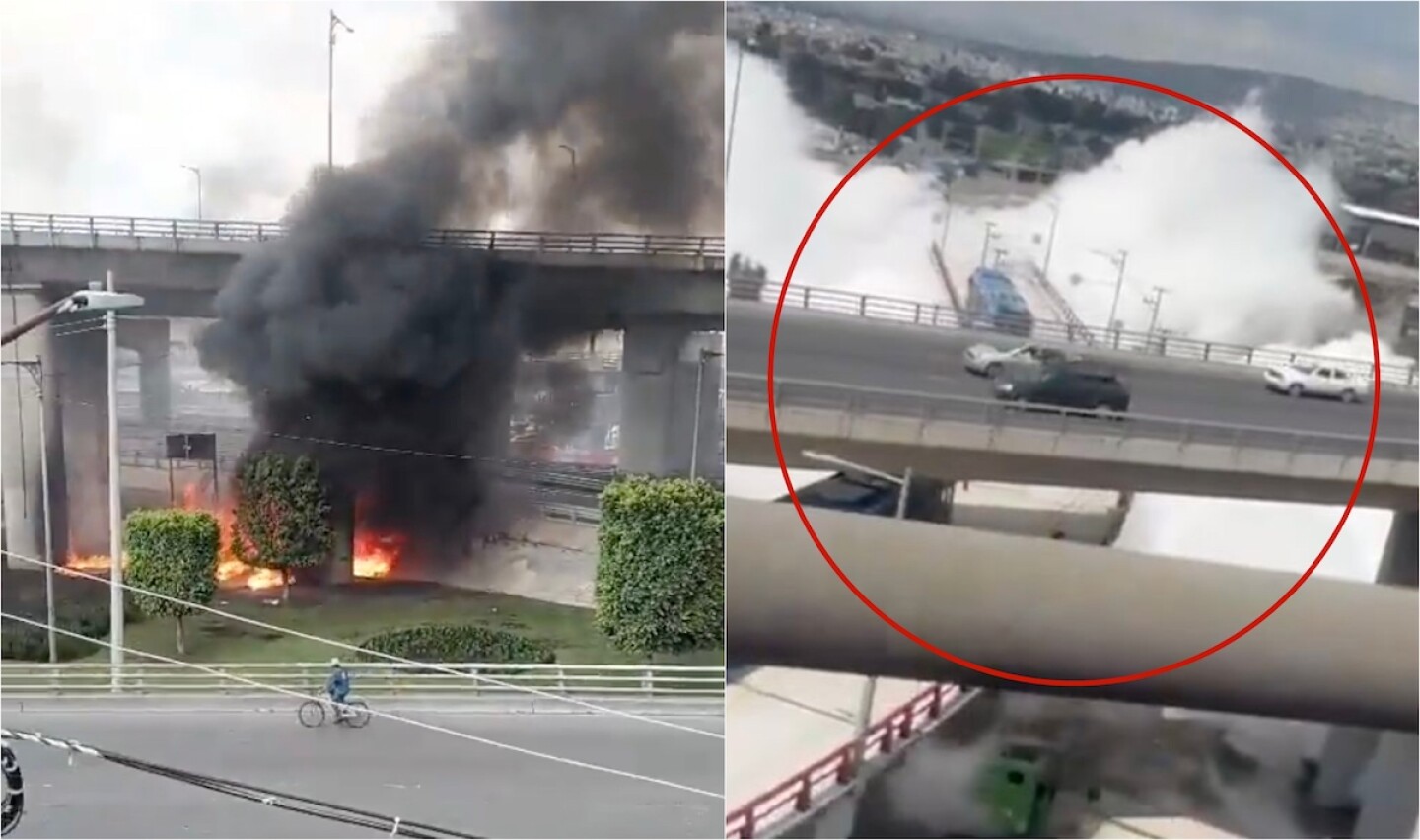 Iztapalapa: Explosión de pipa de gas LP causa tragedia en Puente de la Concordia