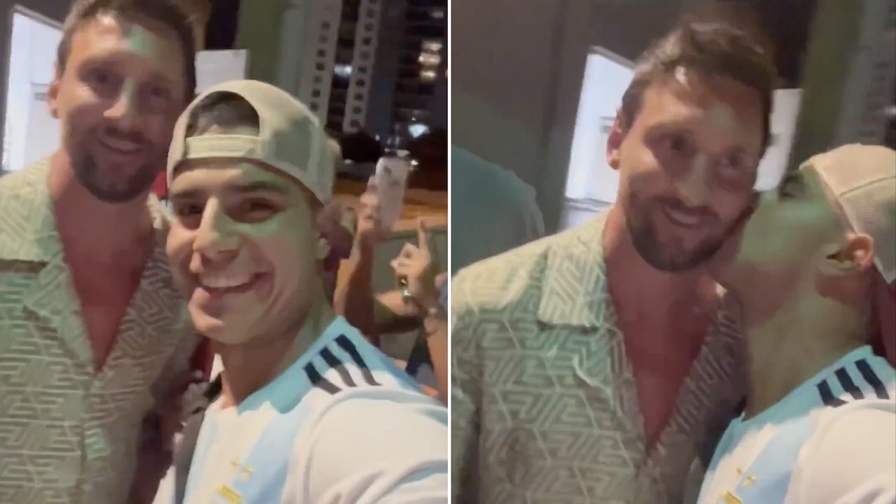 La aparición de Lionel Messi que congeló una demostración de amor en Miami