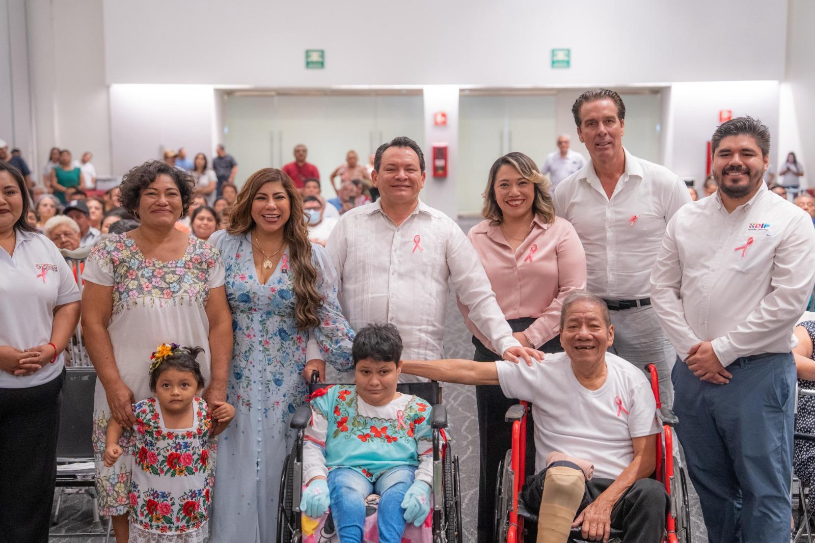 Más de 2,500 vidas cambiadas: prótesis y movilidad dignifican Yucatán