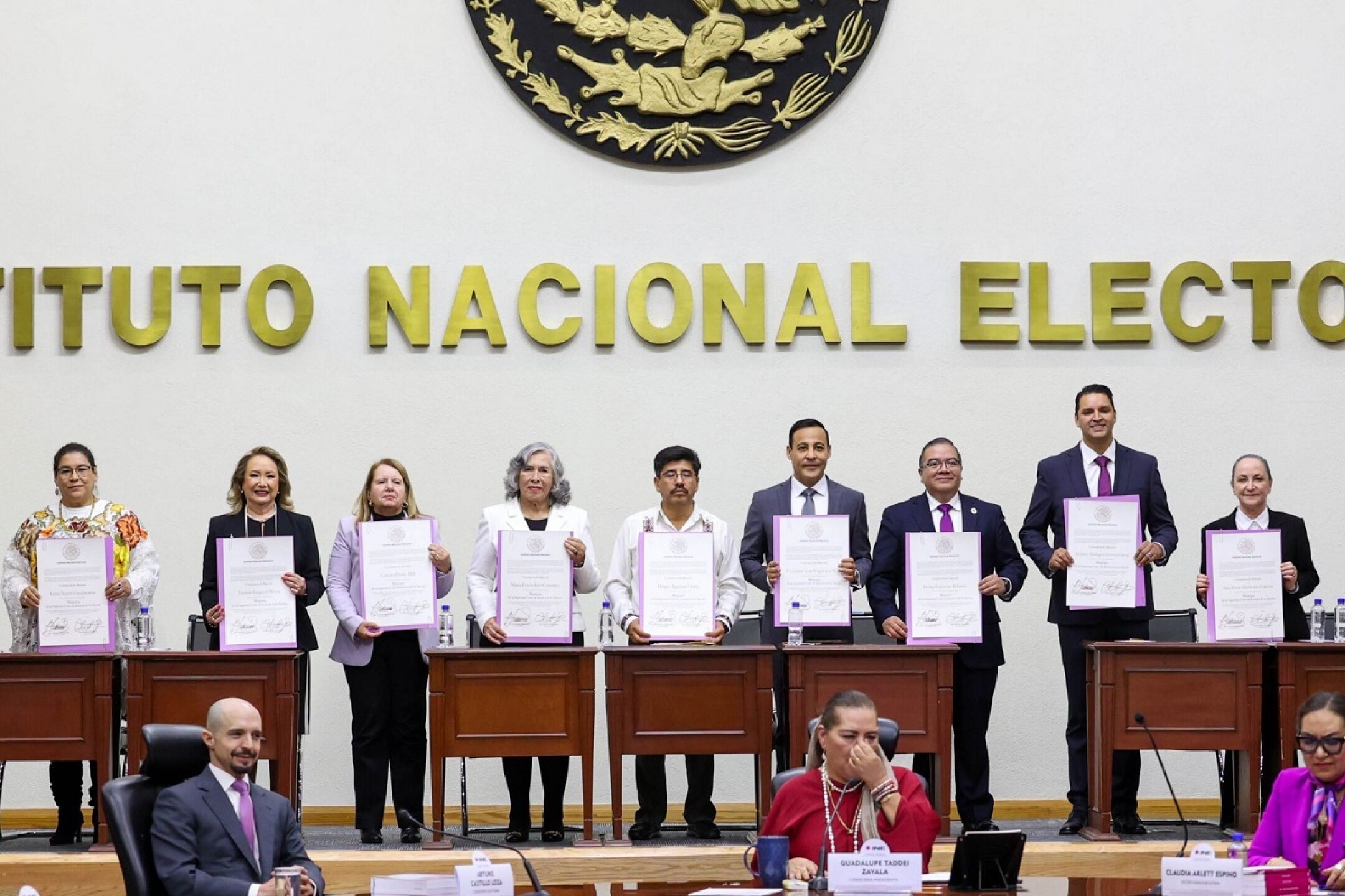 Ministros electos de la SCJN reiteran invitación a Sheinbaum